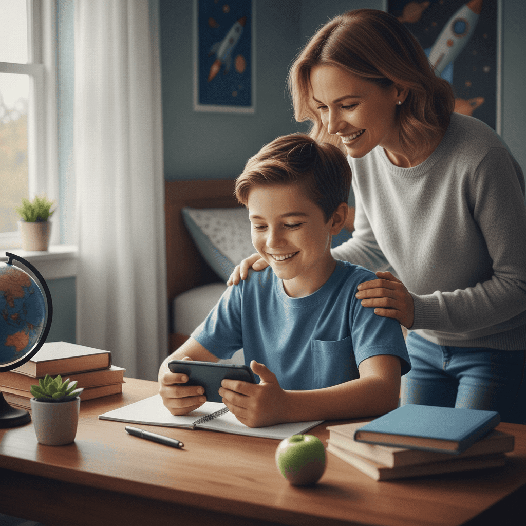 Parent dashboard view