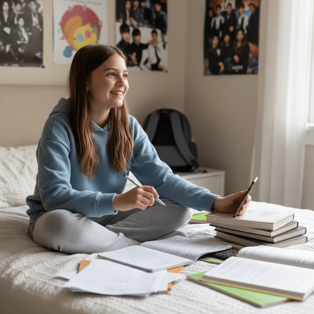 Safe robot character on a cloud